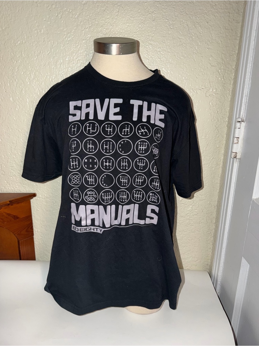 Save The Manuals tee